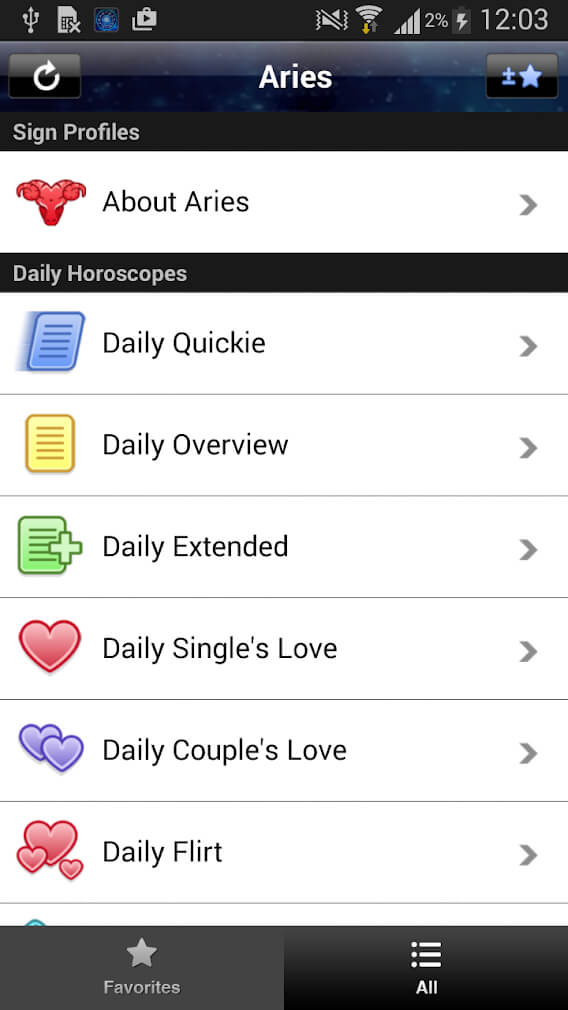 Astrology.com Android app